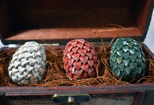 Mini Polymer Clay Dragon Egg Set - 8-038