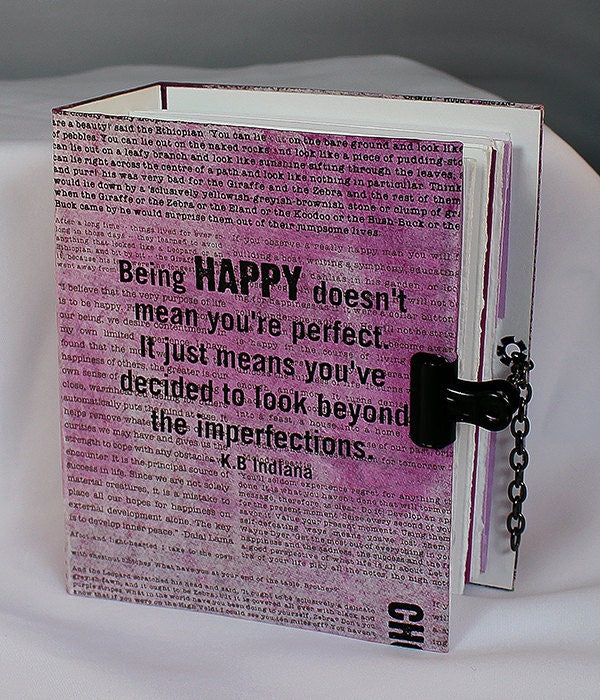 Handmade Mixed Media Art journal w/pockets - 4-009