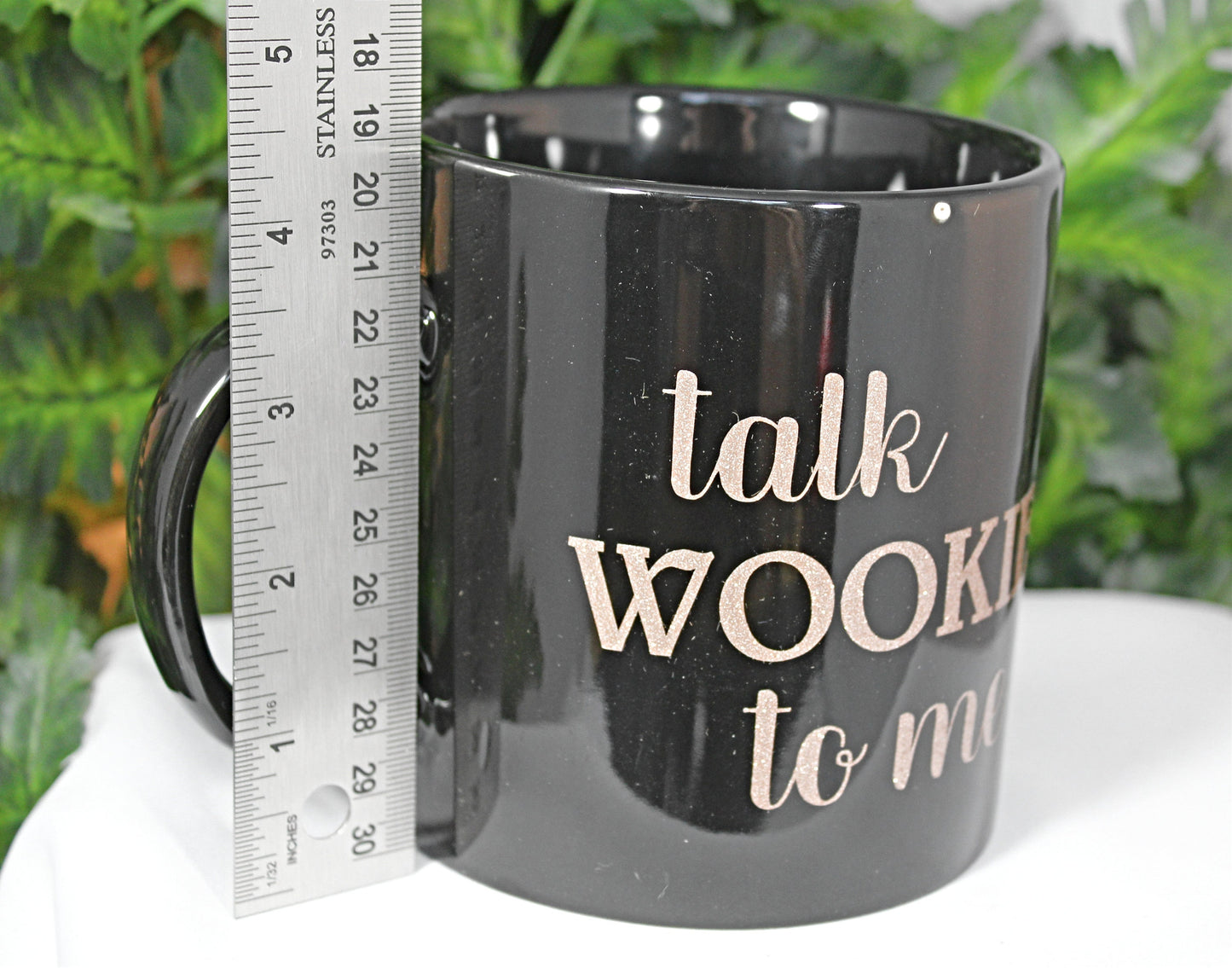 Black 20oz Wookie Coffee Mug - 9-020B