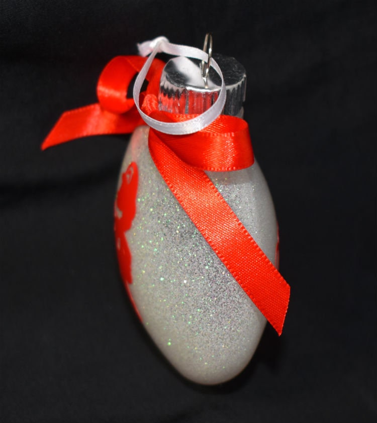 Mario Red and White Christmas Ornament - 7-051
