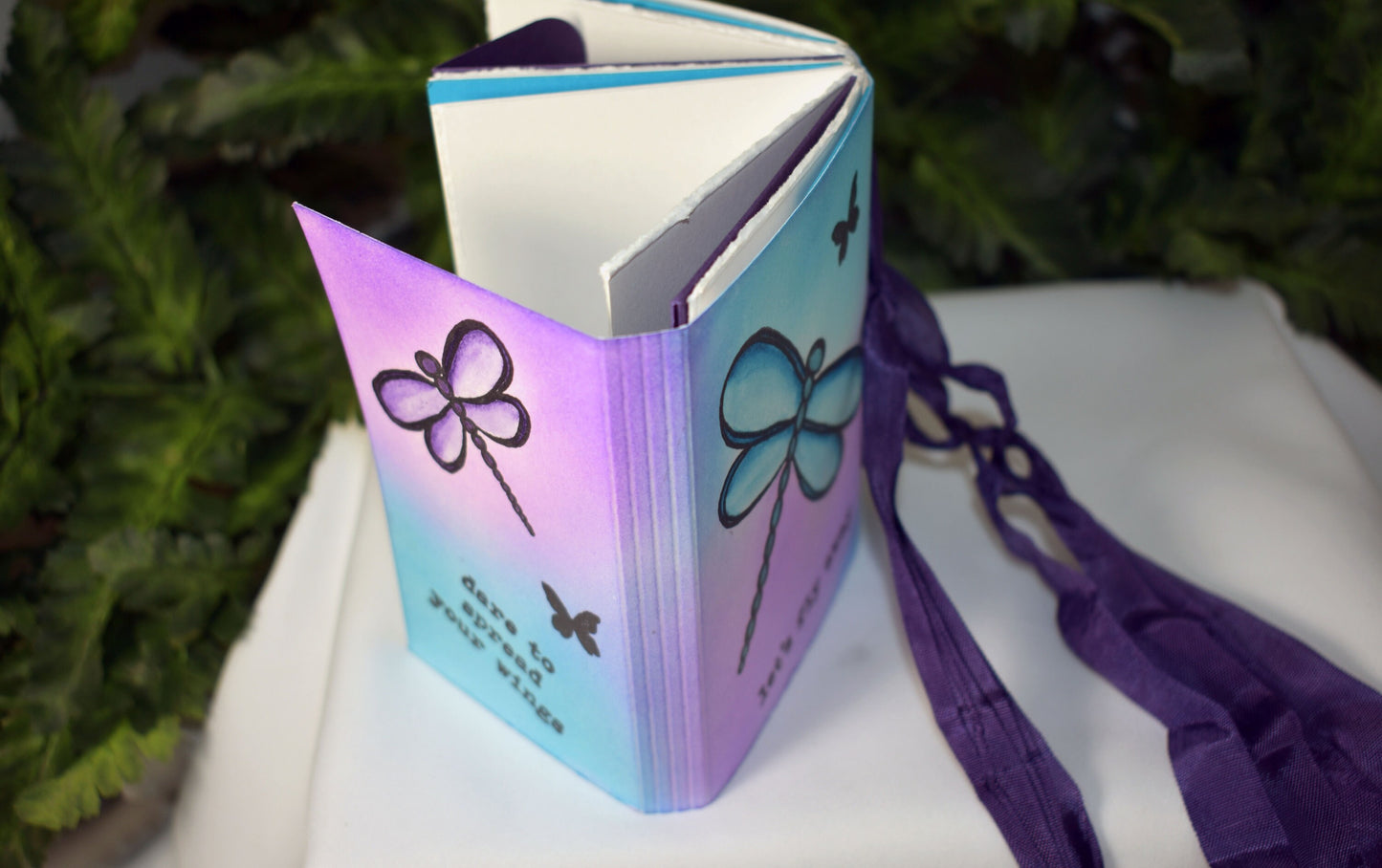 Dragonfly Travel Mixed Media Journal - 3-036