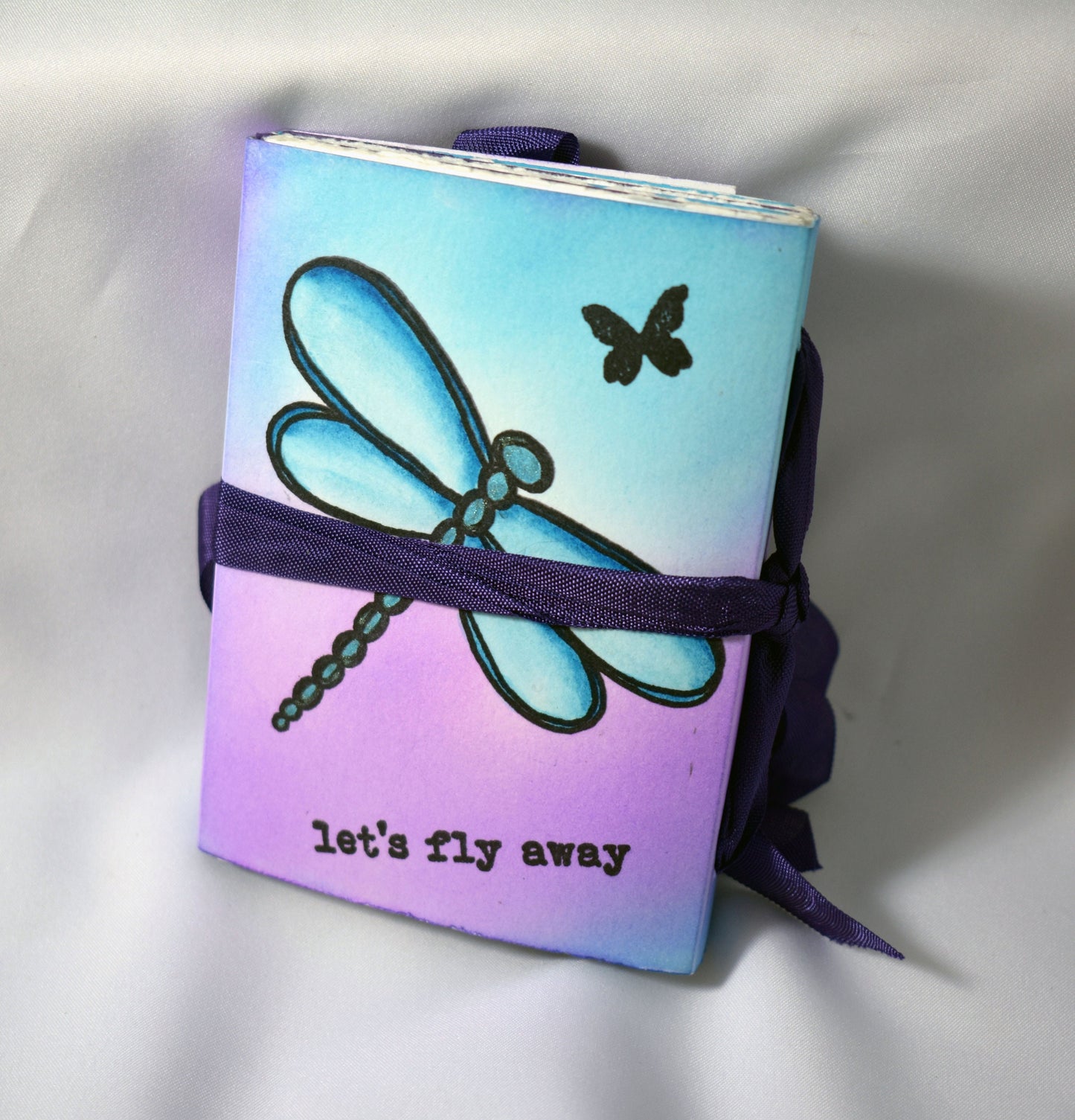 Dragonfly Travel Mixed Media Journal - 3-036