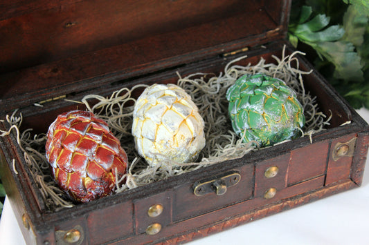 Mini Dragon Eggs in Brown Chest - 8-030