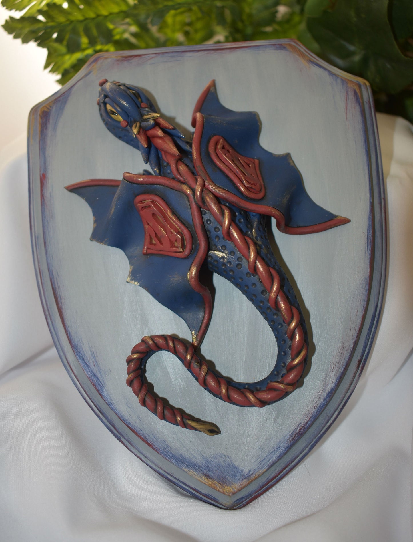 Polymer Clay Dragon Decor - 1-101