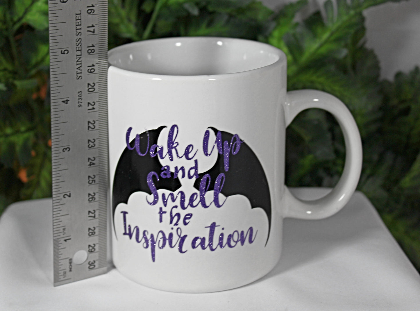 White 20oz "Inspiration" Coffee Mug - 9-033