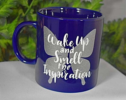 Blue 20oz "Inspiration" Coffee Mug - 9-022