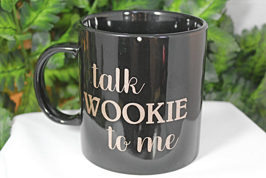 Black 20oz Wookie Coffee Mug - 9-020B