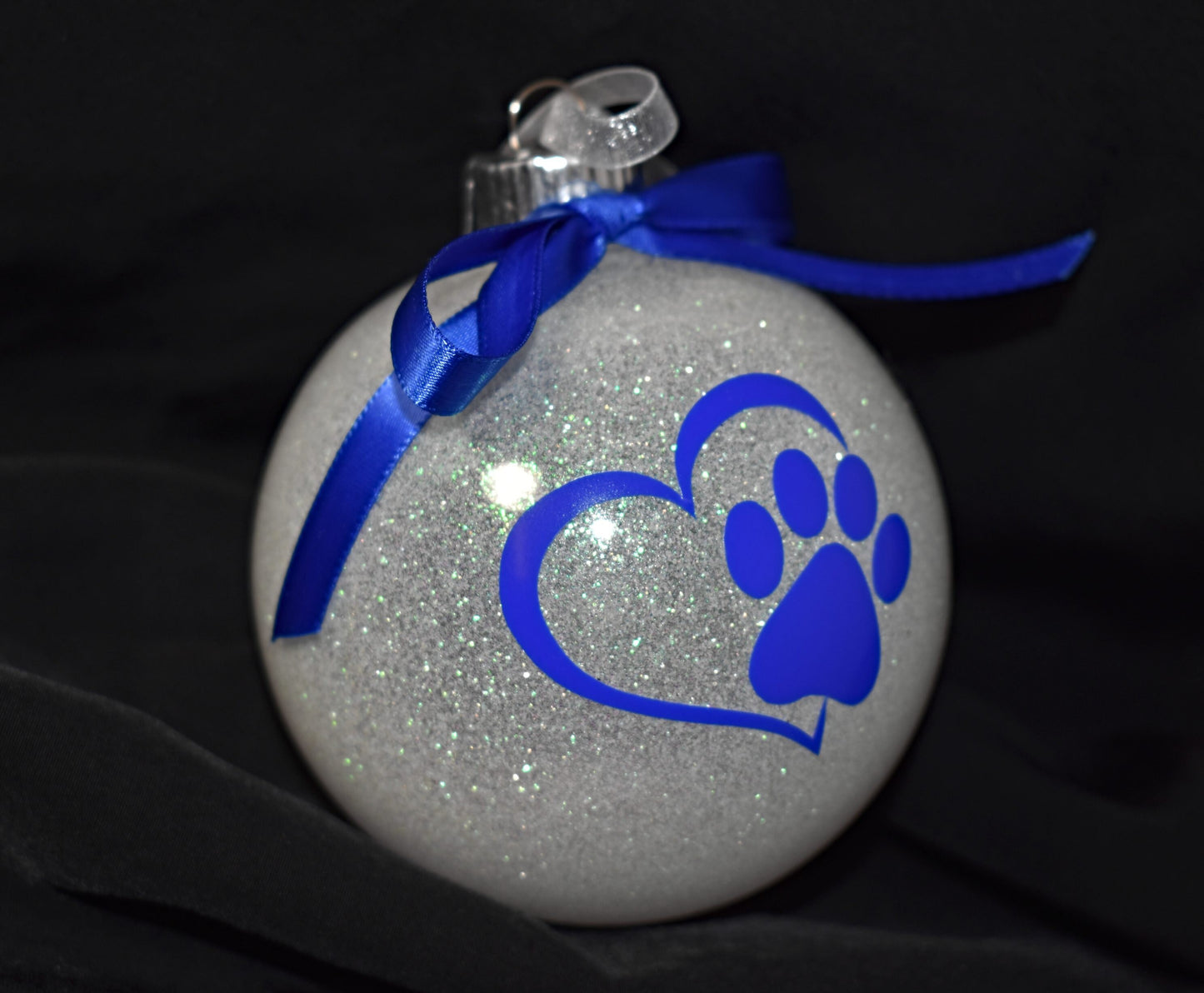 Pet Christmas Glitter Christmas Ornament - 7-019