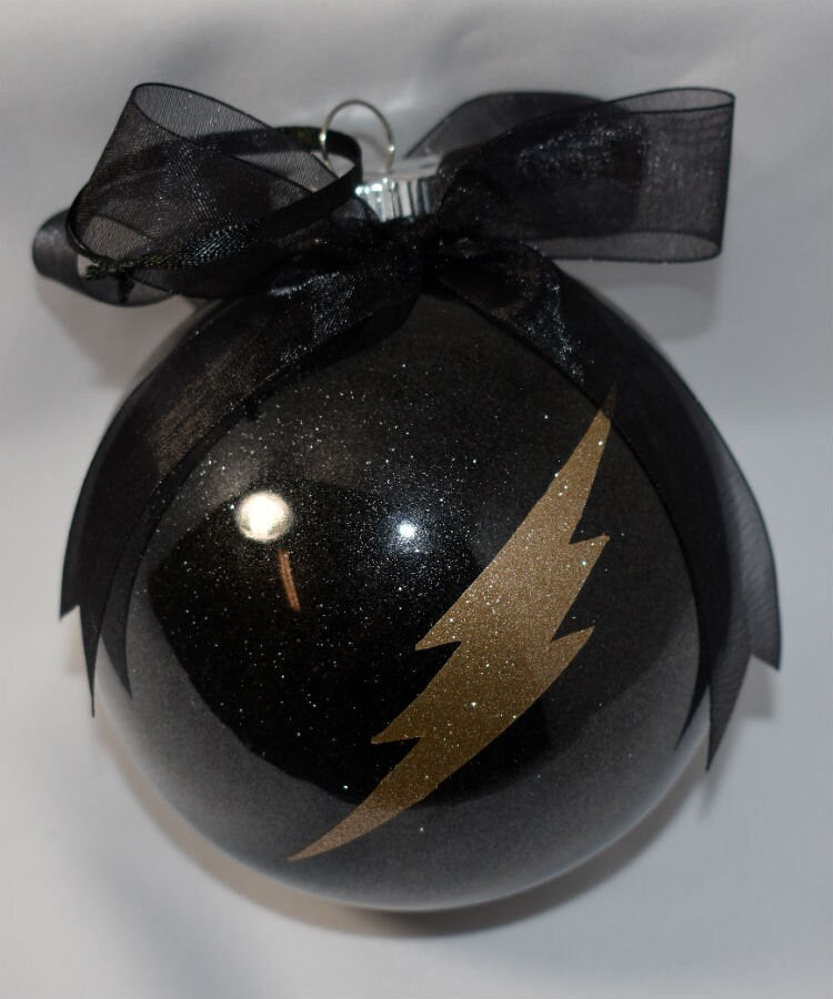 Arrow and Flash Christmas Ornament - 7-044