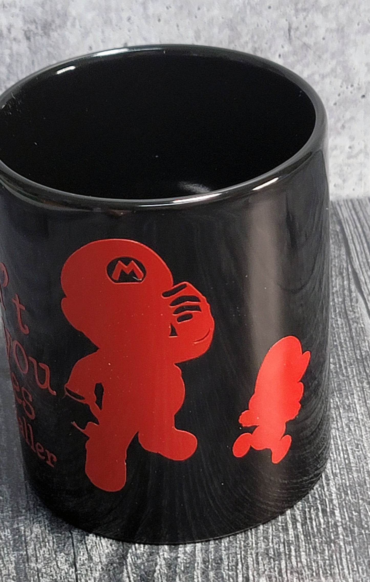 Black 11oz Mario Mug - 9-063