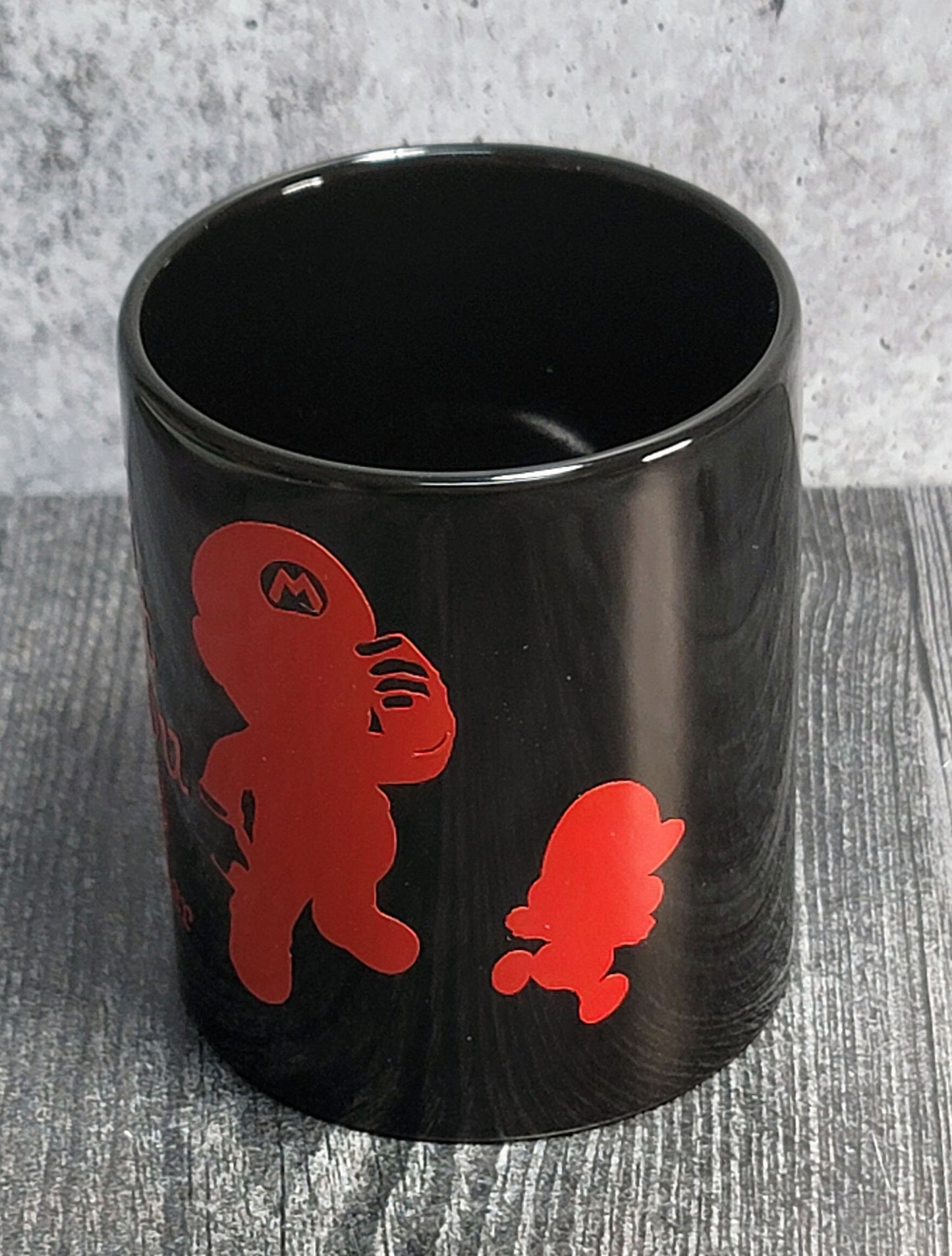 Black 11oz Mario Mug - 9-063