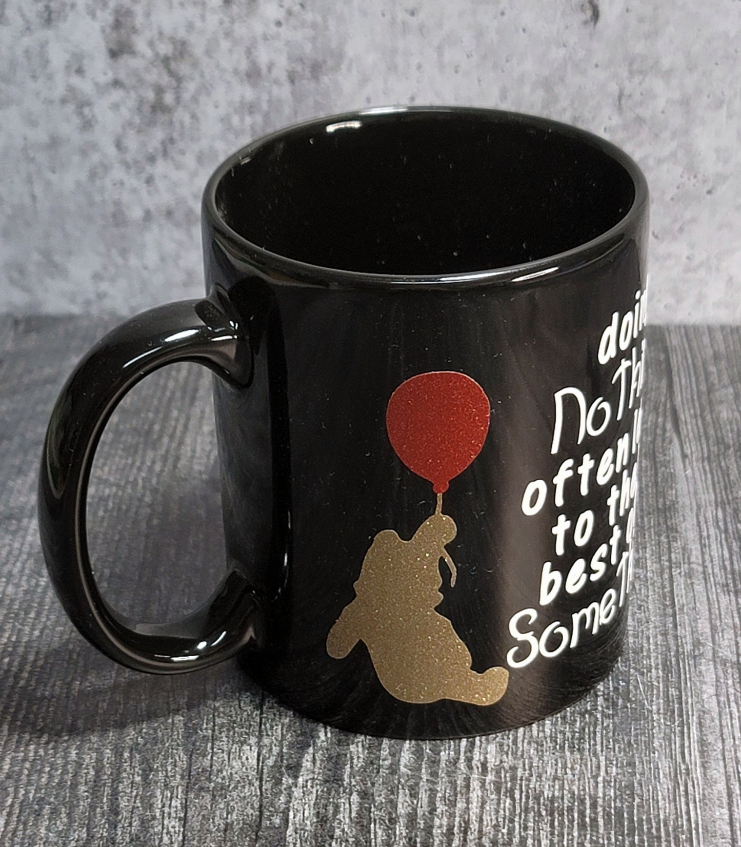 Black 11oz Pooh Mug - 9-052