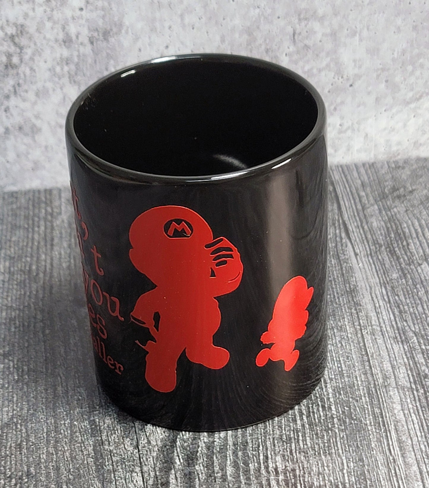 Black 11oz Mario Mug - 9-063